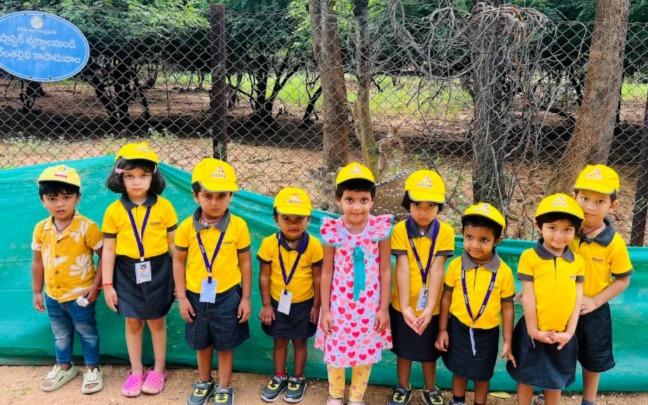 Kidzee Chengicherla preschool building in Chengicherla, Hyderabad