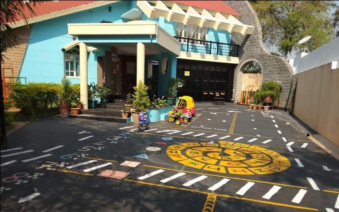 Kidzee Manojne preschool building in Rajarajeshwari Nagar, Bengaluru