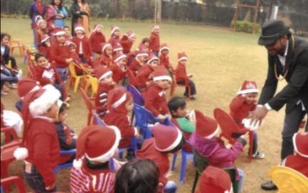 Kids Habitat Palam Vihar preschool building in Kharghar, Navi Mumbai