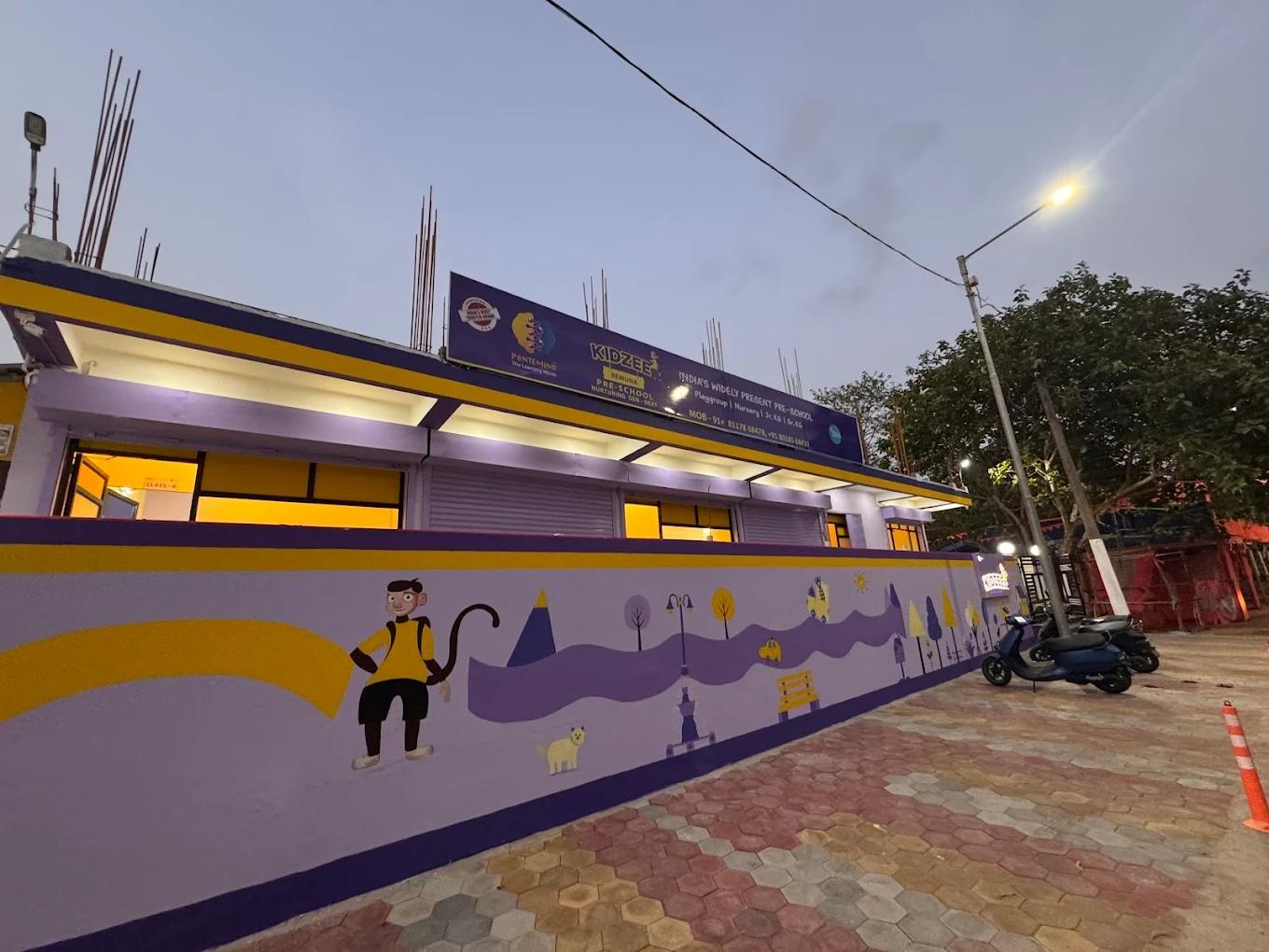 Kidzee Remuna preschool building in Remuna, Balasore