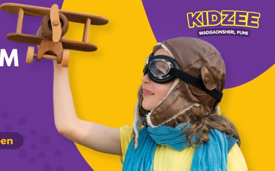 KIDZEE preschool building in Wadgaon Sheri, Pune