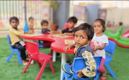 Saksham Kids Preschool Andrahalli preschool building in Andrahalli, Bengaluru