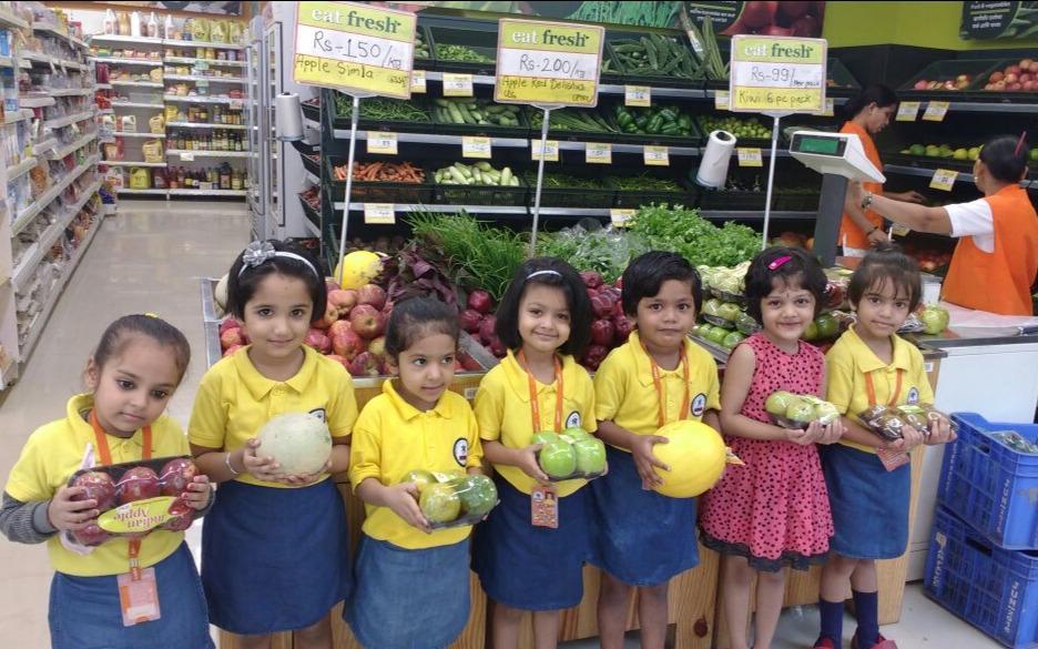Kidzee Kamothe preschool building in Panvel, Navi Mumbai