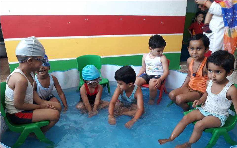 Hello Kids - Step Up preschool building in Satsang Nagar, Katni
