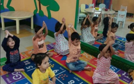 Euro International School preschool building in Sector 51, Gurugram