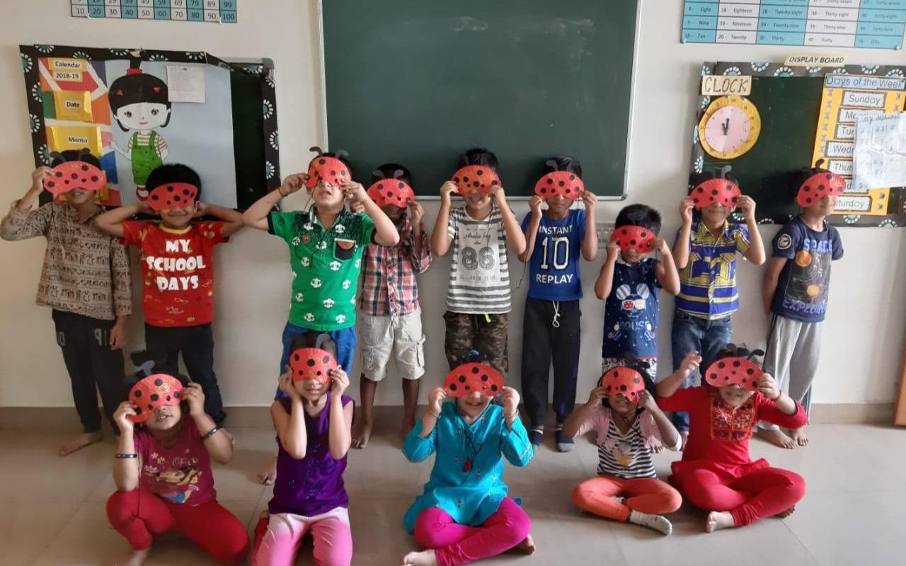 Vritti Preschool preschool building in Munnekollal, Bengaluru