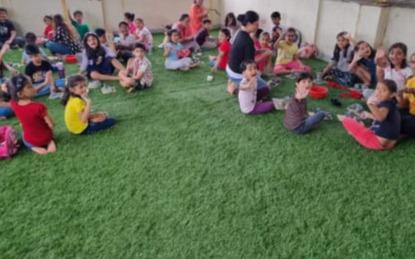 BizzyyBrains Education preschool building in Borivali West, Mumbai