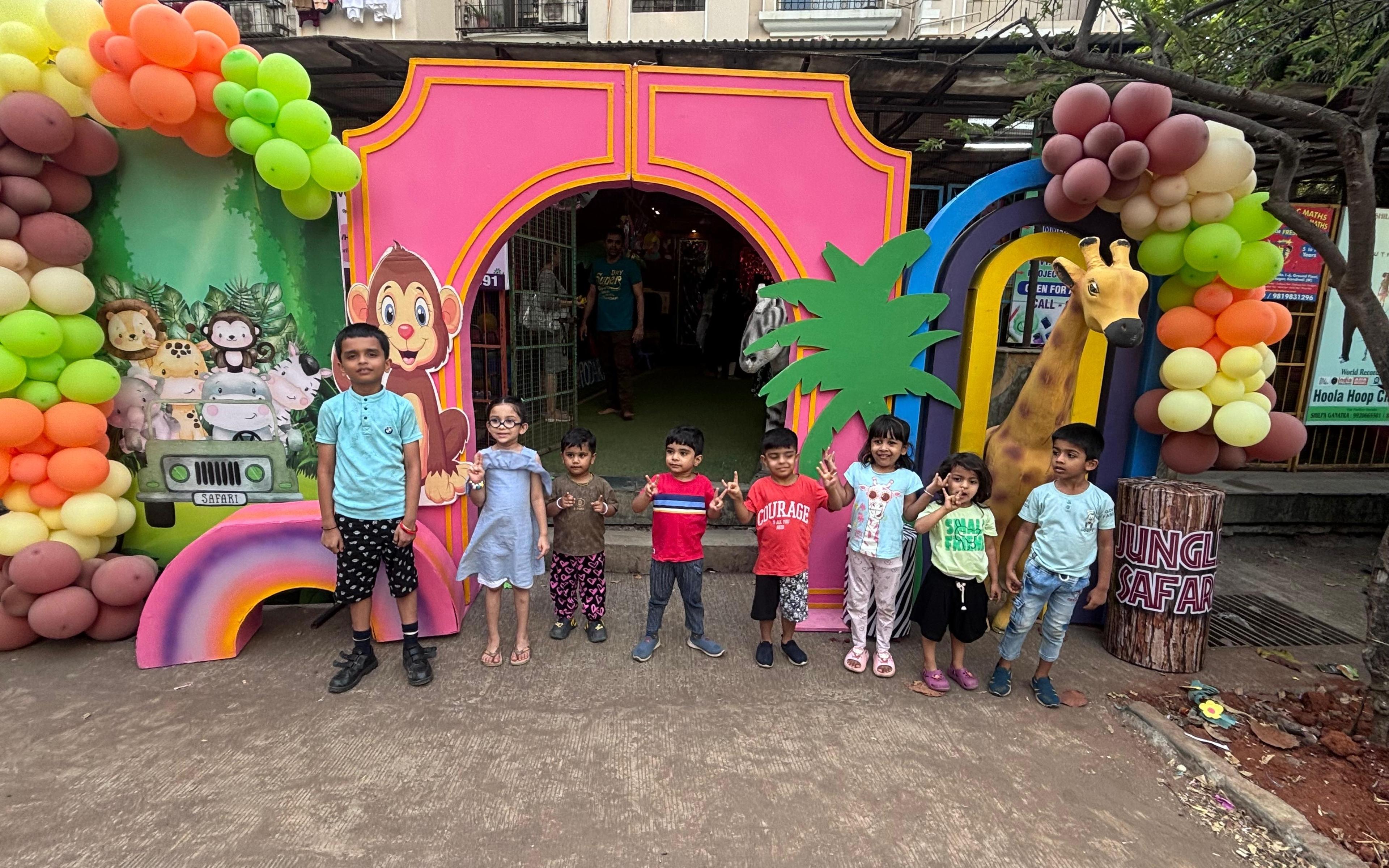 Podar prep Kandivali preschool building in Kandivali West, Mumbai