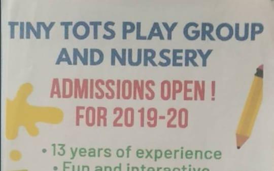 Tiny Tots P reschool preschool building in Bhandup West, Mumbai