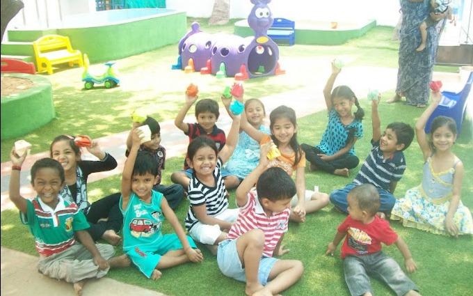 Firstcry Intellitots preschool building in Hrbr Layout, Bengaluru