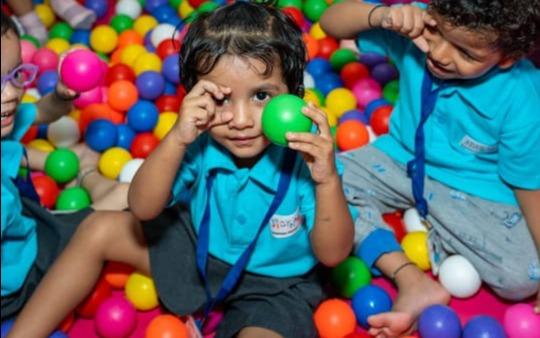 Jigyaasa International Wakad preschool building in Wakad, Pune