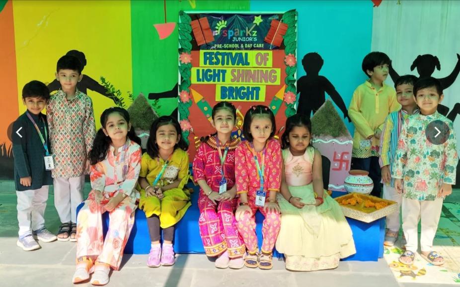Sparkz Juniors Sector 45 preschool building in Sector 45, Gurugram