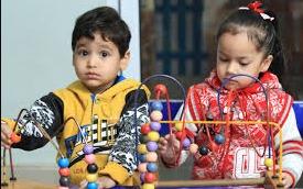 Gurukul International Preschool Rajouri Garden preschool building in Rajouri Garden, New Delhi