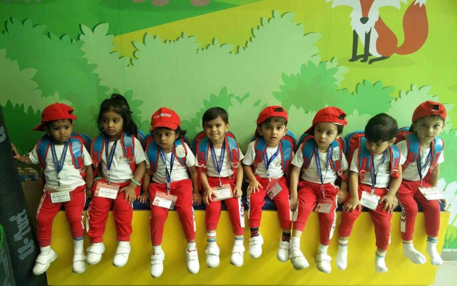 Rainbow Preschool preschool building in Hariniwas, Thane