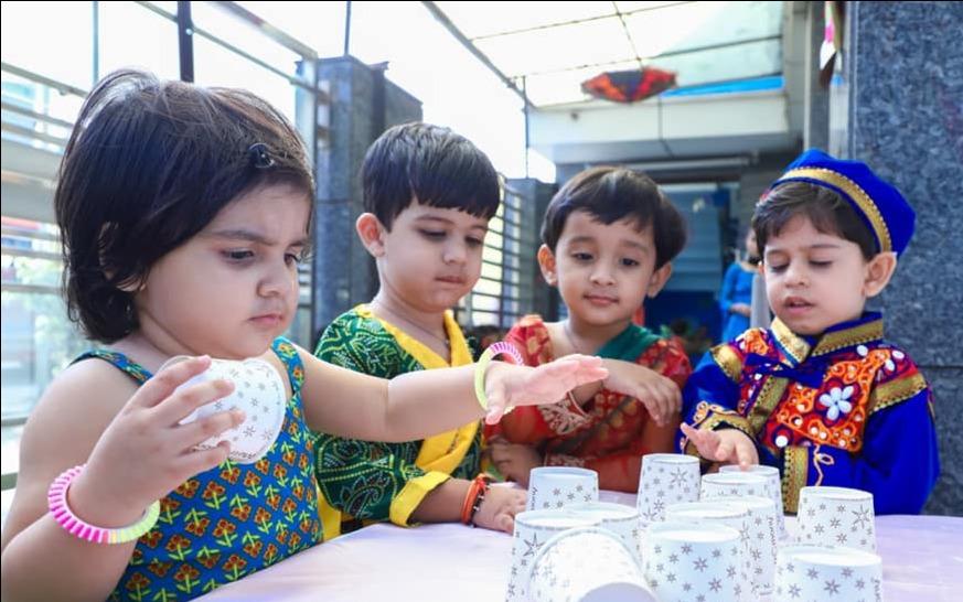 Kidzzz Steps preschool building in Ram Vihar, New Delhi