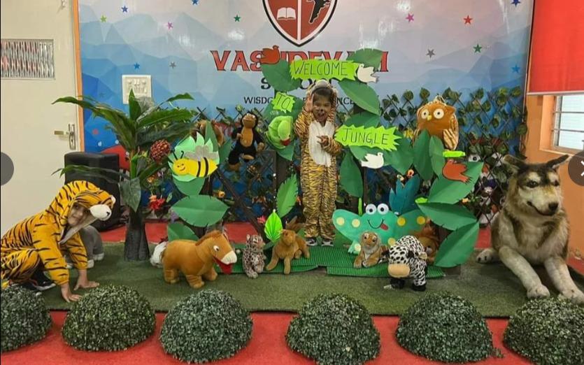 Vasudevam Global Rohini preschool building in Rohini, New Delhi