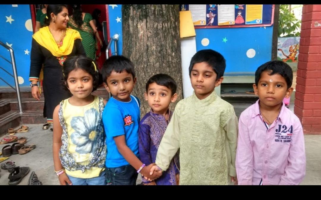 Kidzen preschool building in Konanakunte, Bengaluru