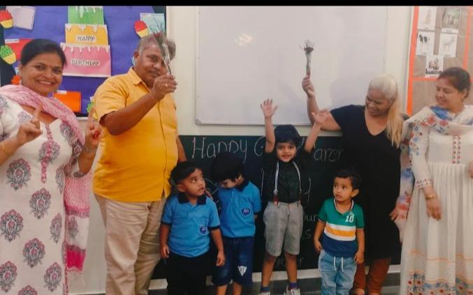 Della Junior Greater Noida preschool building in Greater Noida West, Noida