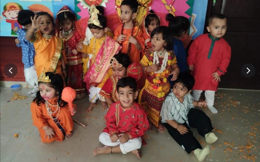 Dazzling Starz Noida preschool building in Sector 78, Noida