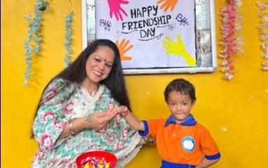 Pitter Patter Kidz preschool building in Kursi Road, Lucknow