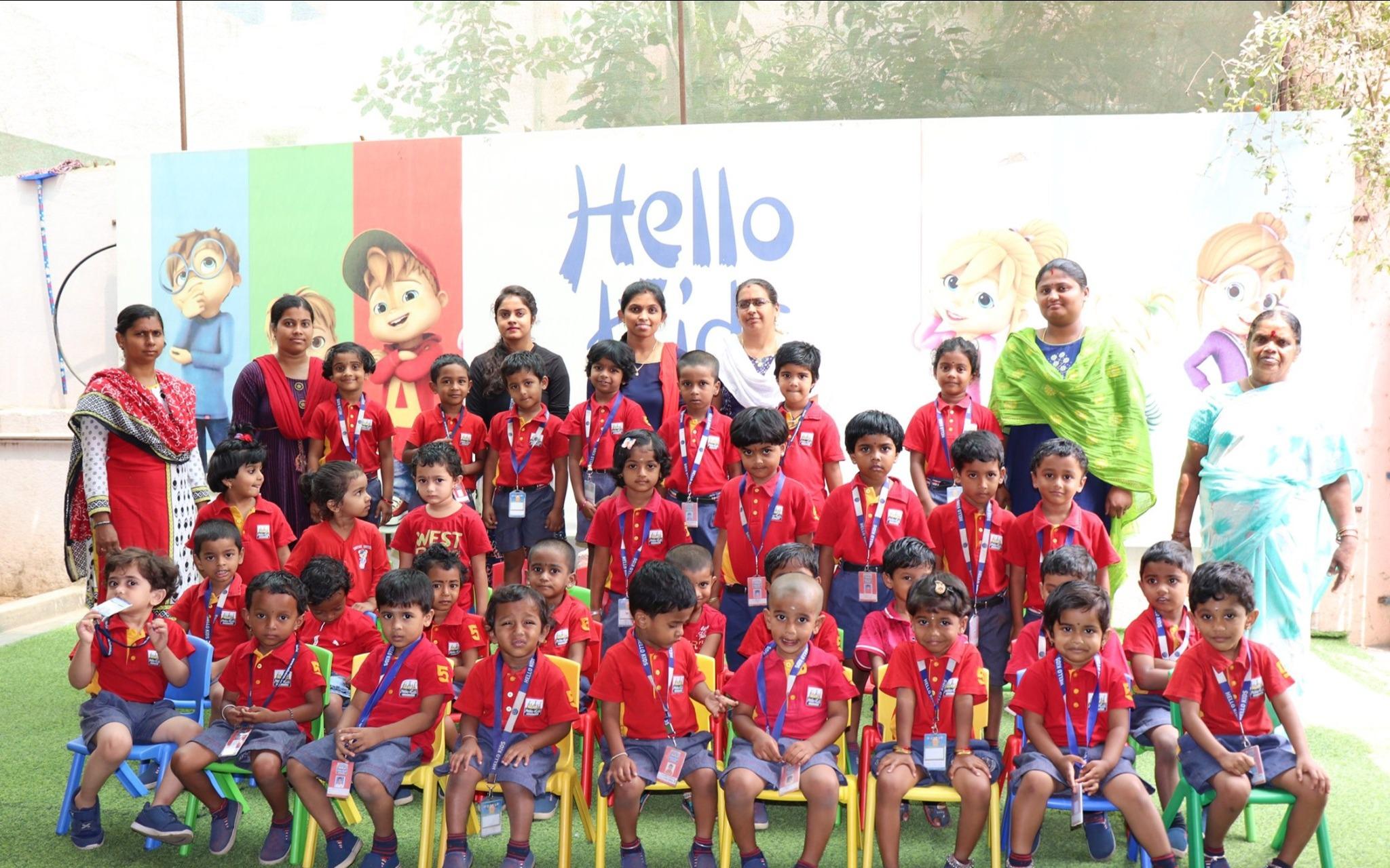 Hello Kids - Advika preschool building in Anthivadi, Hosur