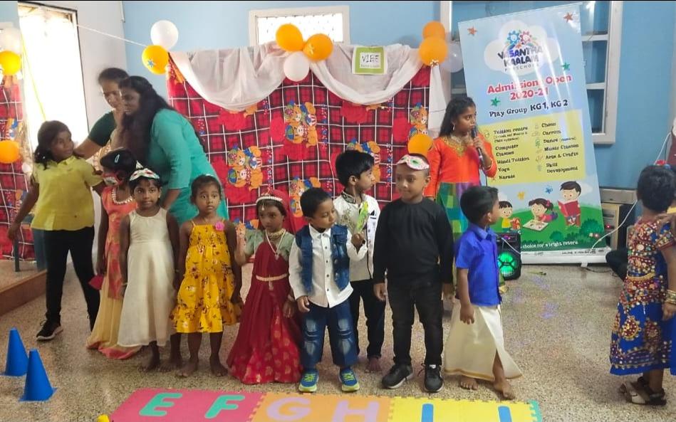 Vasantha Kaalam preschool building in Pallavaram, Chennai