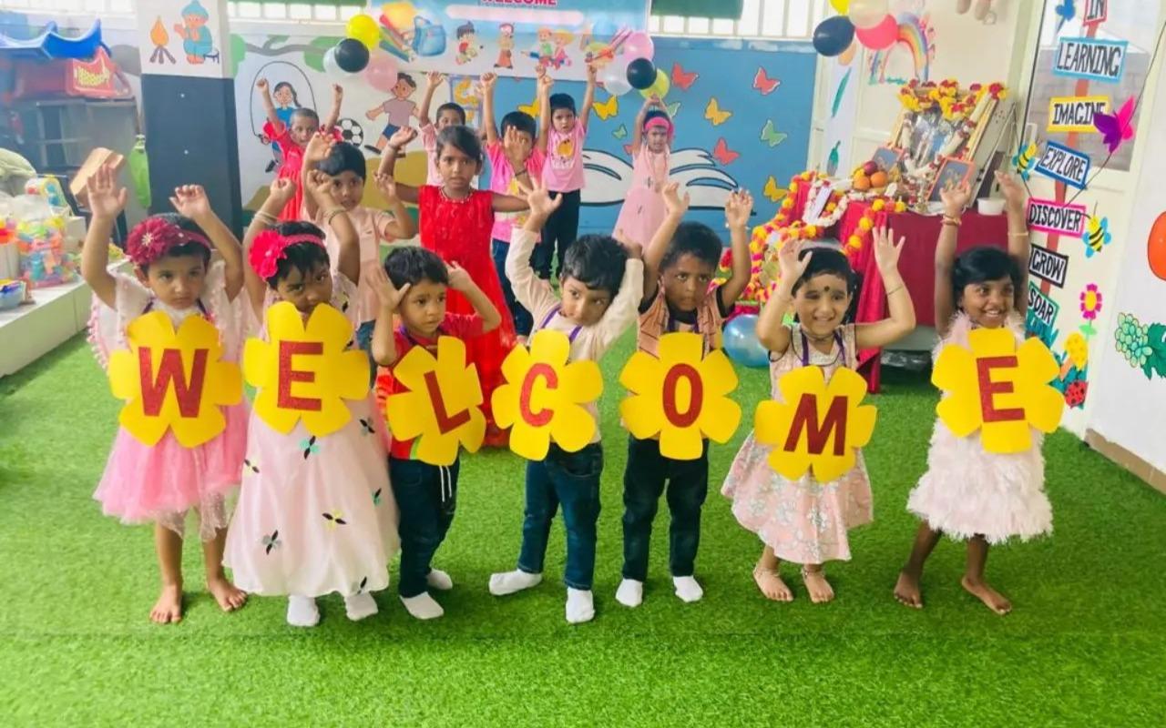 Victory champs preschool building in Nagadevanahalli, Bengaluru