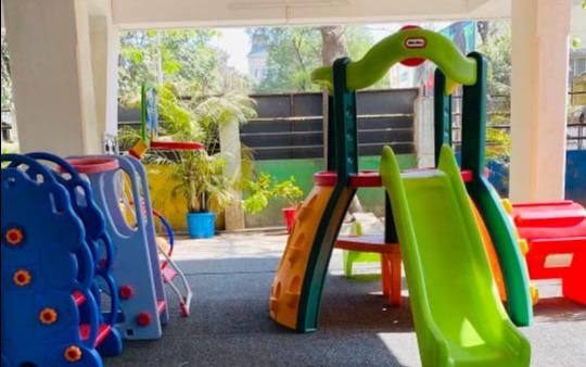 Jumpstart International Preschool preschool building in Mohammed Wadi, Pune
