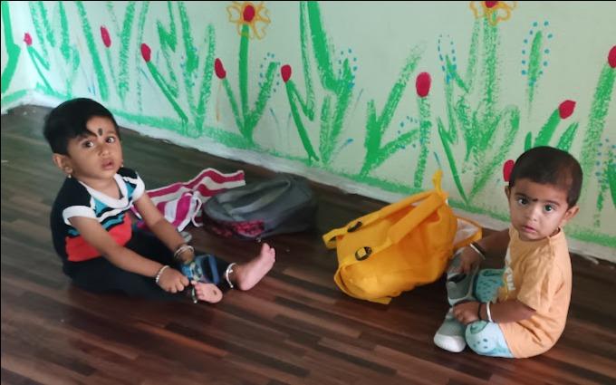 Inspired Kidzz preschool building in Mallathahalli, Bengaluru