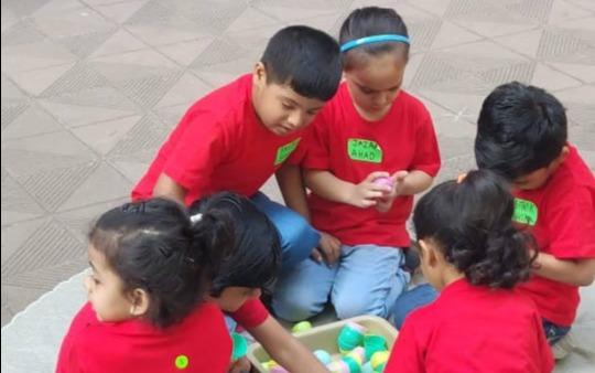 Little Stars preschool building in Powai, Mumbai