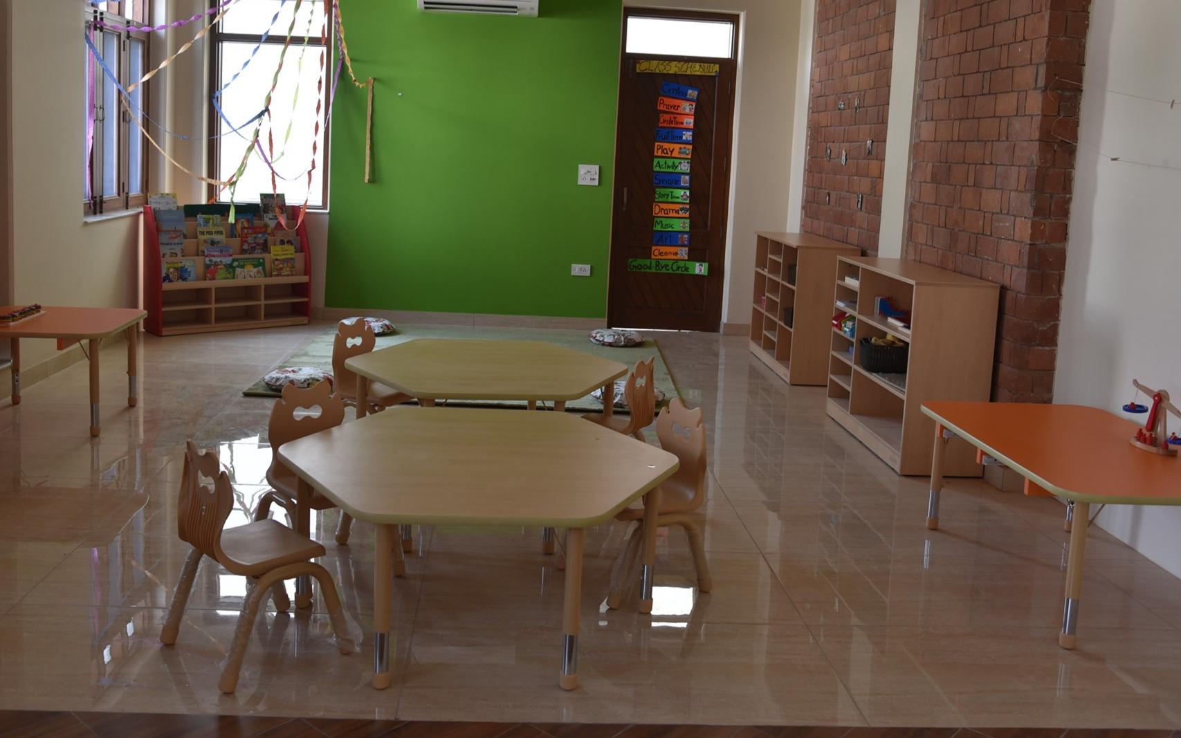 Gulmohar Early Years preschool building in Malviya Nagar, Jaipur