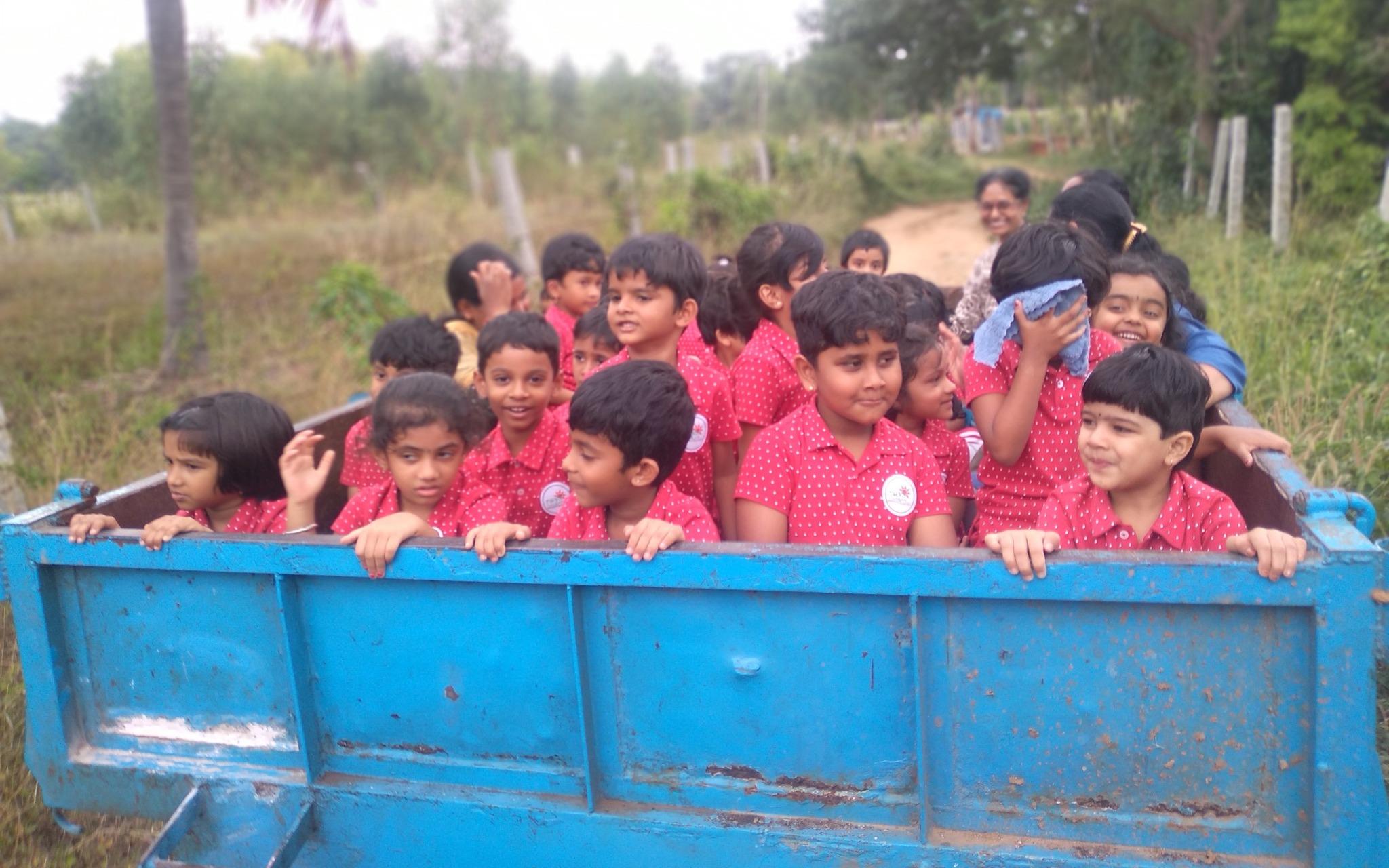 RAYS Montessori preschool building in Bikasipura, Bengaluru