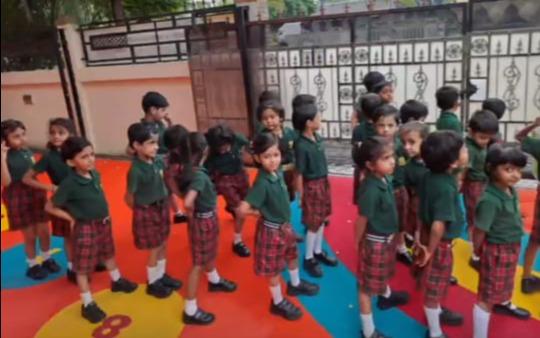 Vistara Junior's preschool building in Hadapsar, Pune