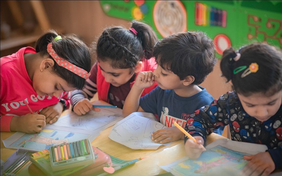 Ipsaa Daycare preschool building in Airoli, Mumbai