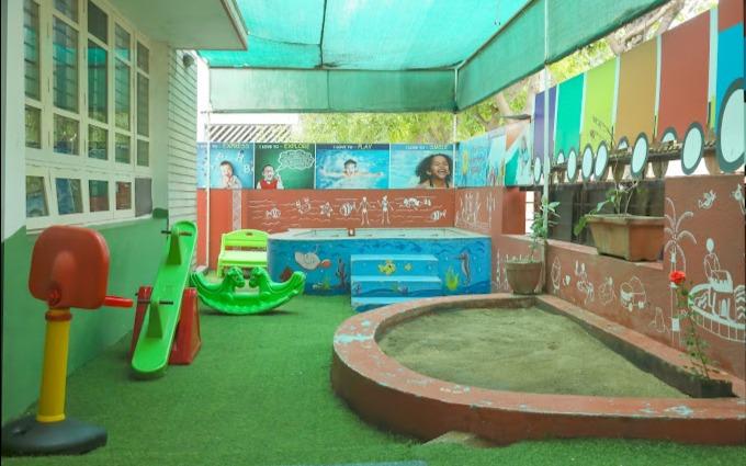 Roots to Vruksh Early Learning preschool building in Raghuvanahalli, Bengaluru