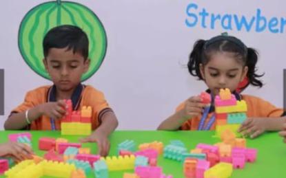 Little roots preschool preschool building in Manjari Budruk, Pune