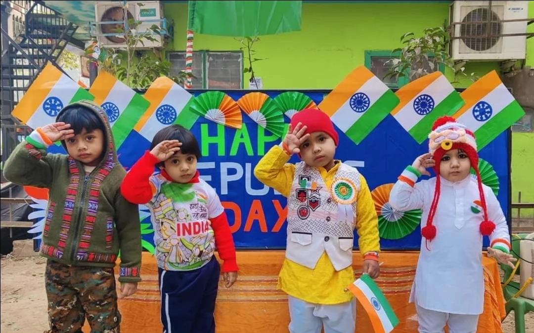 Sprinters & Shapers preschool building in Govindpuri, New Delhi