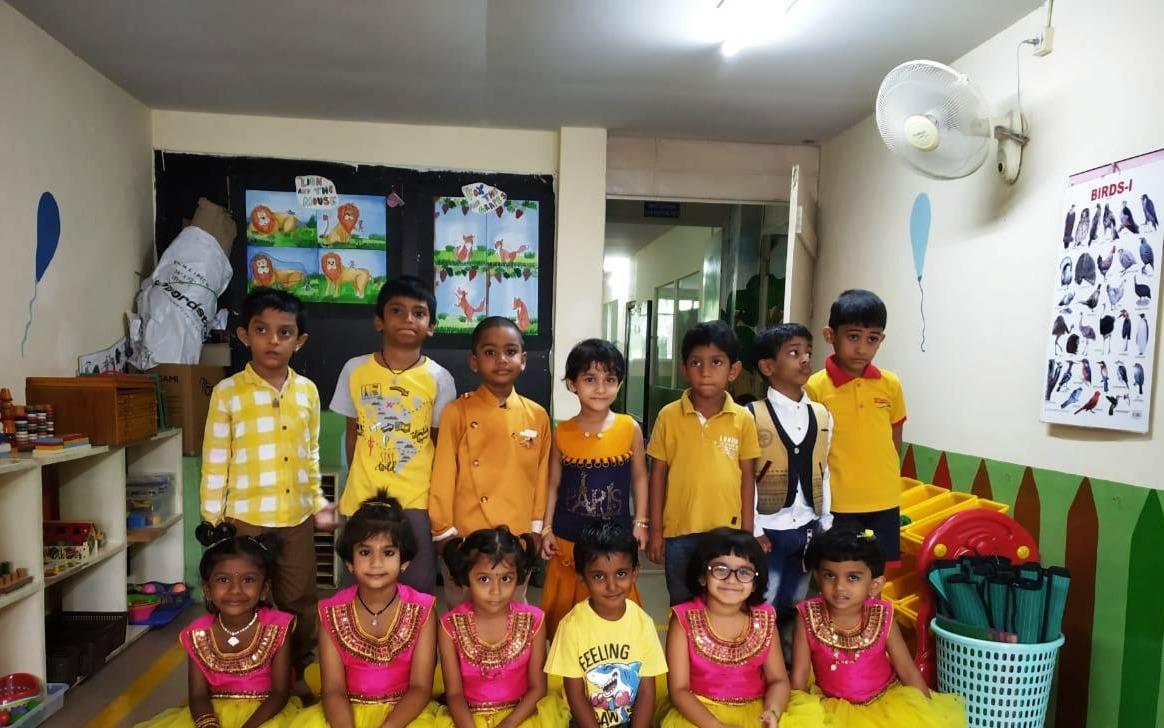 Konnoisseur Montessori preschool building in Basavanagudi, Bengaluru