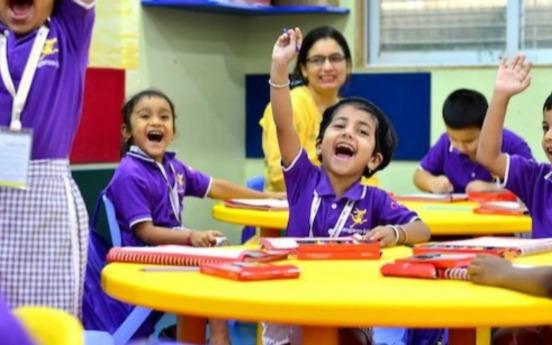 Kangaroo Kids International Banjara Hills preschool building in Banjara Hills, Hyderabad