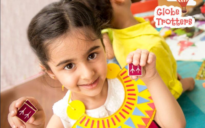 Globetrotters Kids preschool building in Bellandur, Bengaluru