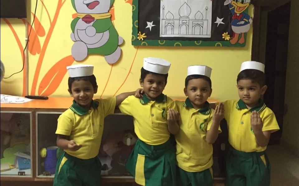 Granmother's Arms School preschool building in Dwarka, New Delhi