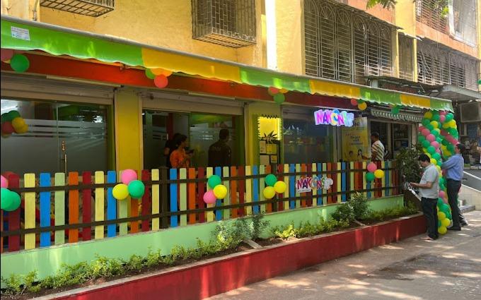 Makoons Play School Vrindavan preschool building in Vrindavan, Thane