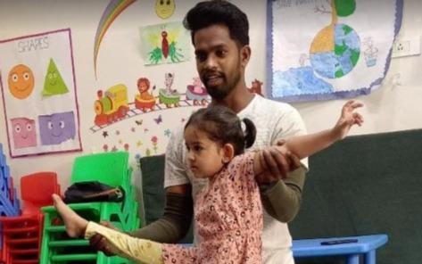 Kidhood Kondapur preschool building in Kondapur, Hyderabad