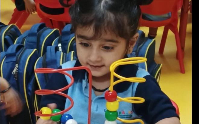 Little Hands Preschool  Sector12A preschool building in Sector 12, New Delhi