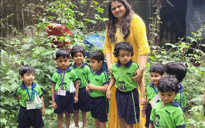 Happy Kids Pre School Academy preschool building in Ghatkopar East, Mumbai