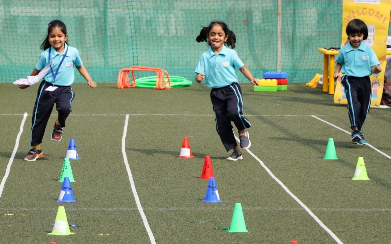 Jigyasa International Wakad preschool building in Pimpri Chinchwad, Pune