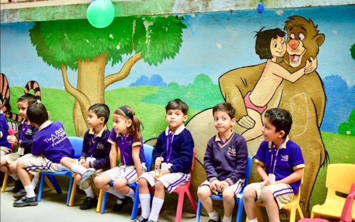The Angels Preschool preschool building in Kondhwa, Pune