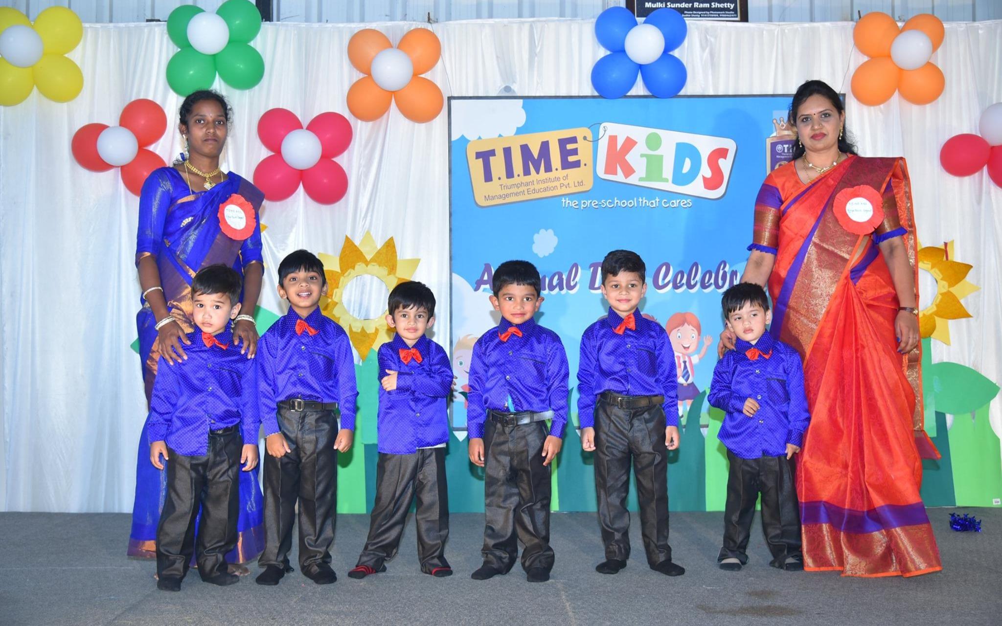 Time Kids preschool building in Vijaya Bank Layout, Bengaluru
