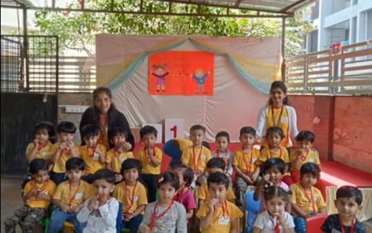 Dots to letters Pre school preschool building in Punawale, Pune