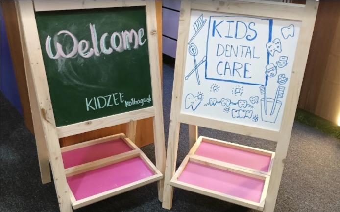 Kidzee Kothaguda preschool building in Bhawanipur, Kolkata